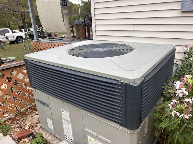 315 Loyd Rd, Pulaski, TN 38478 - exterior view of a central air condition unit