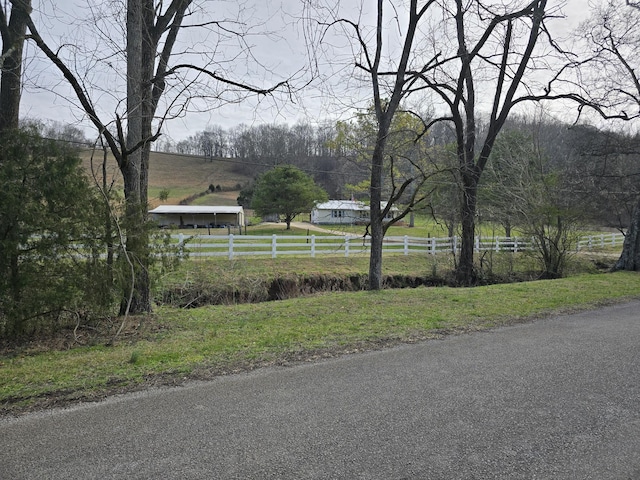 view of road