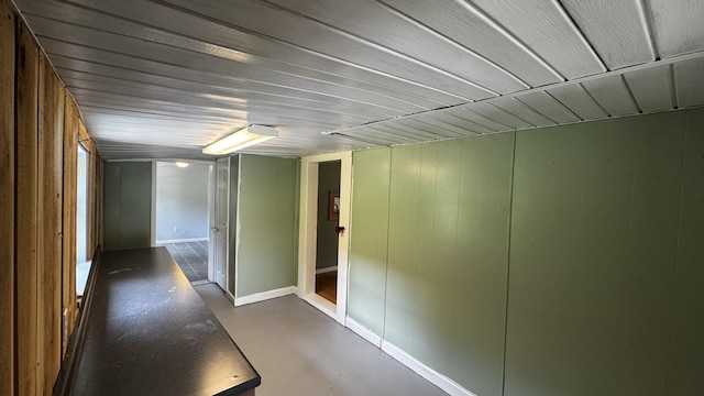 315 Loyd Rd, Pulaski, TN 38478 - hallway featuring concrete floors