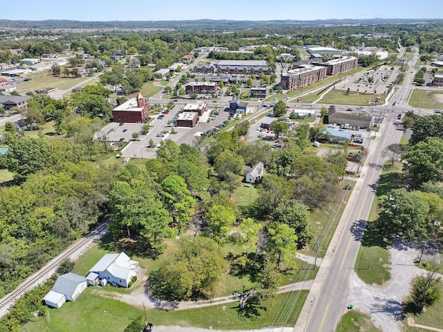 138 W Division St, Mount Juliet, TN 37122 - aerial overview of property's location featuring a tree filled landscape