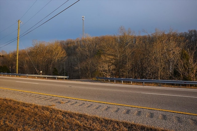 view of road