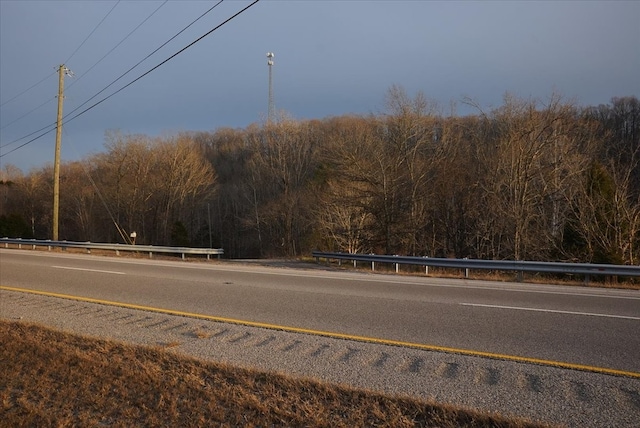 view of road