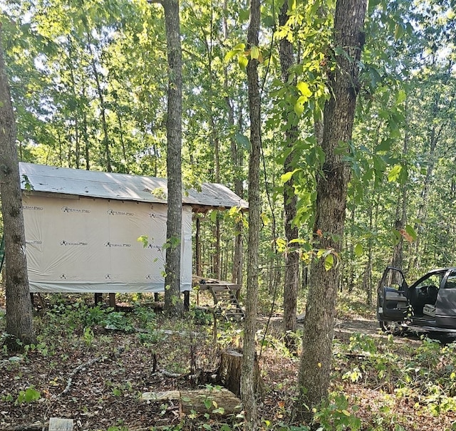 view of outdoor structure