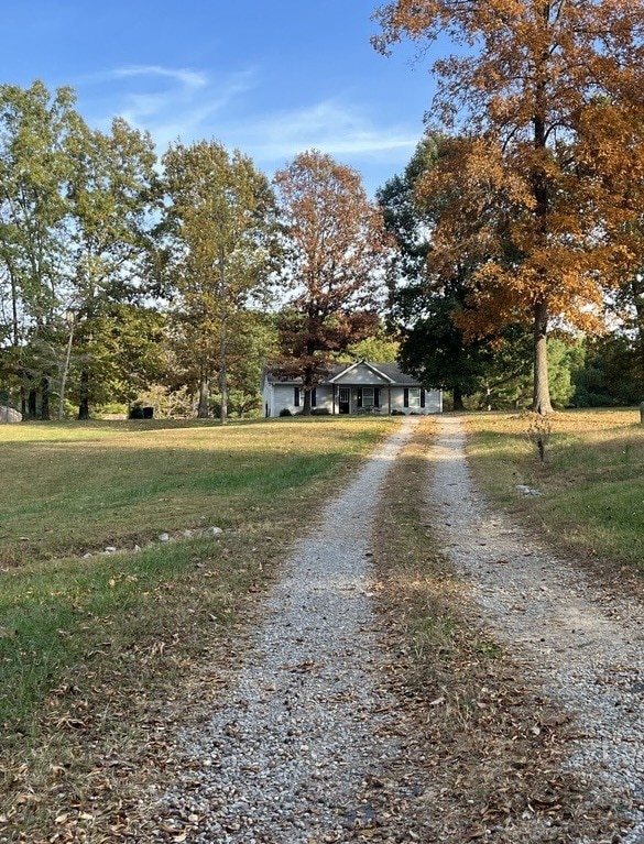 view of road