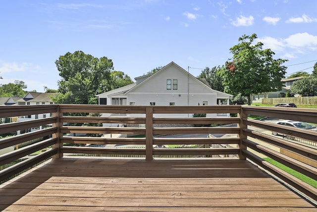 view of deck