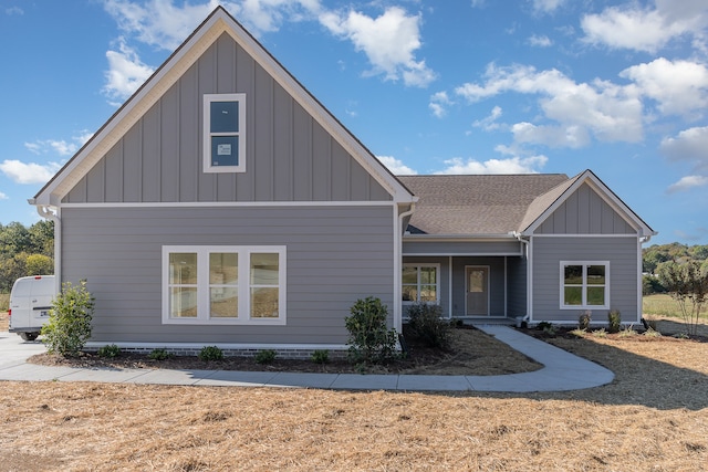 view of front of home with a porch