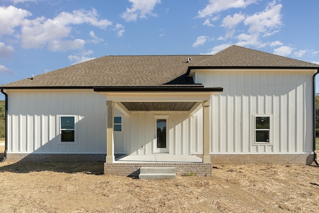 view of rear view of house