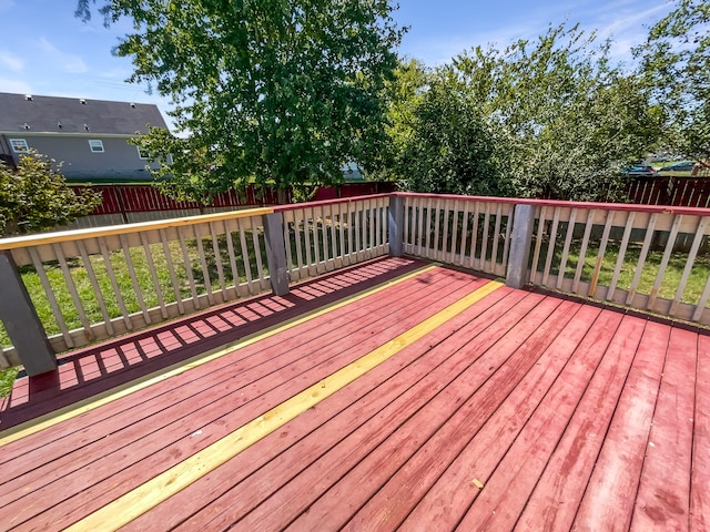 view of deck