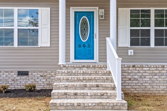 view of entrance to property