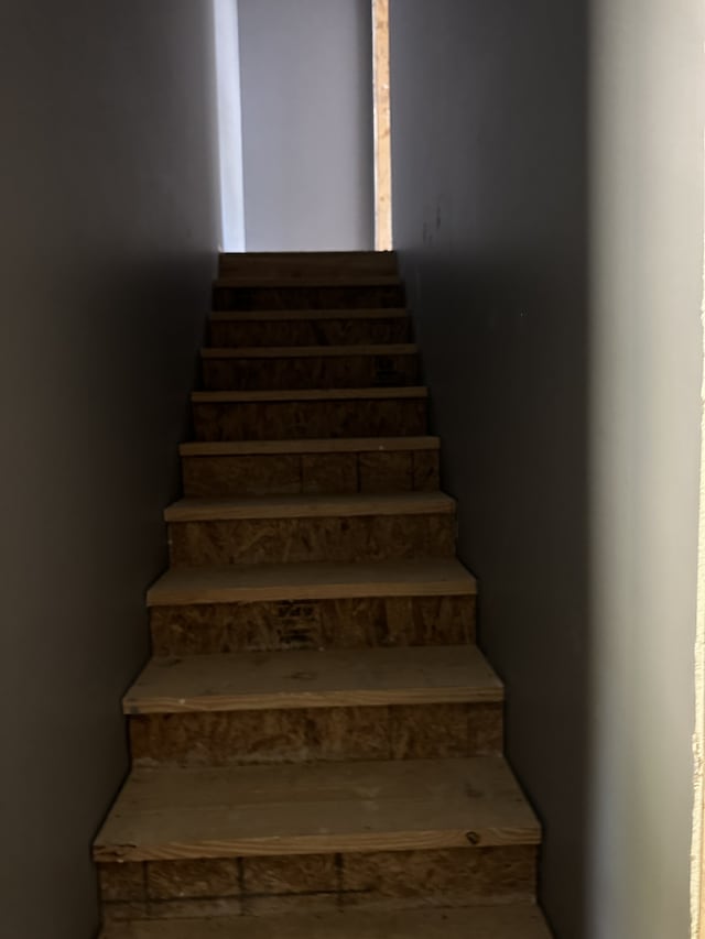 view of stairs