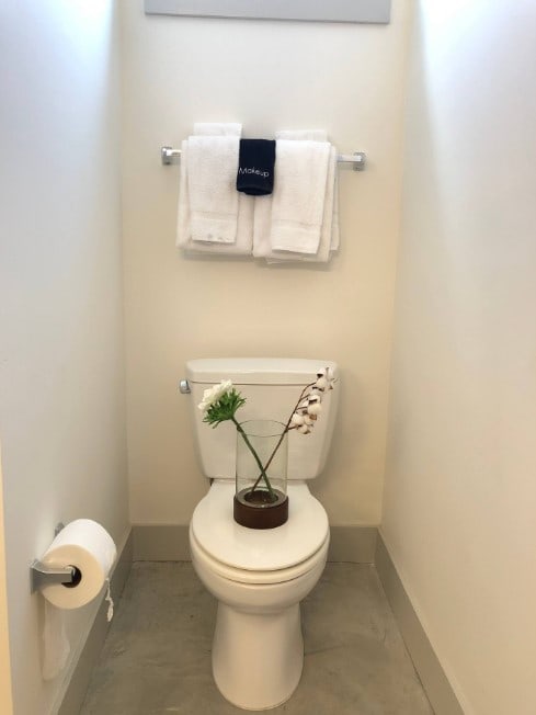 bathroom with toilet