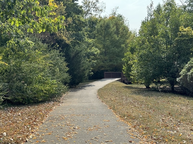 view of road