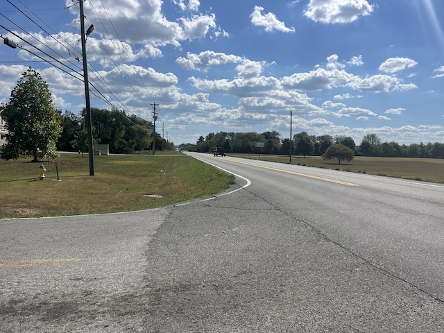 view of road