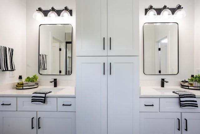 6821 Springwater St, Smyrna, TN 37167 - bathroom featuring a sink and two vanities