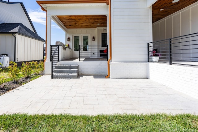 6821 Springwater St, Smyrna, TN 37167 - exterior space featuring covered porch