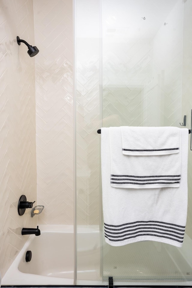 6821 Springwater St, Smyrna, TN 37167 - bathroom with shower / bath combination with glass door
