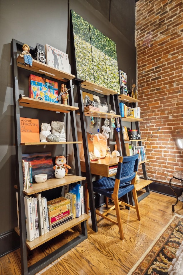 view of storage