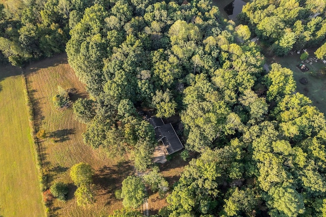 aerial view with a view of trees