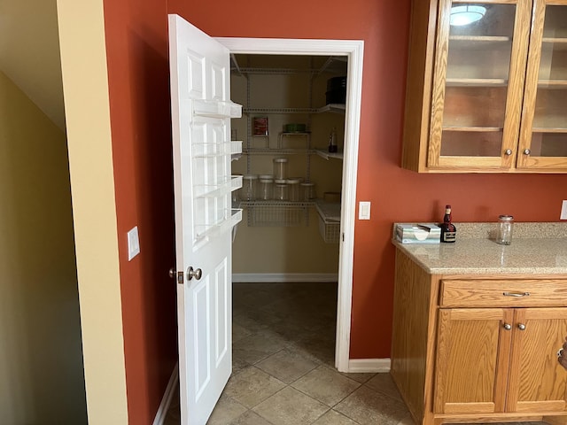 view of pantry