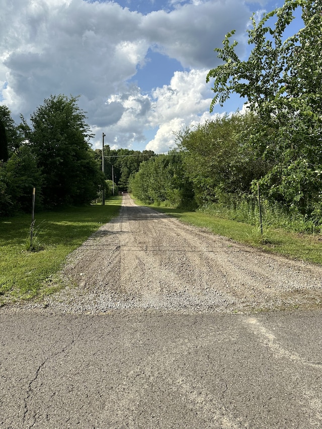 view of road