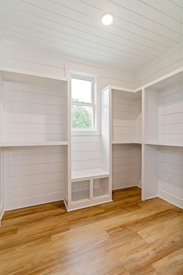interior space featuring wood finished floors