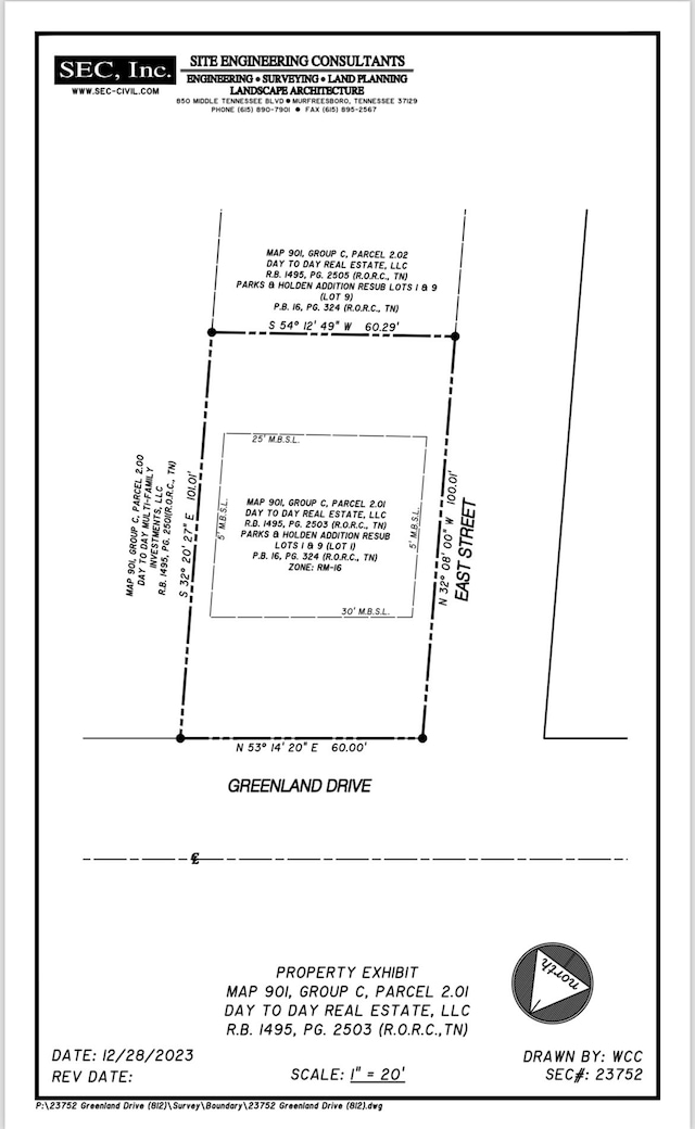 812 Greenland Dr, Murfreesboro TN, 37130 land for sale