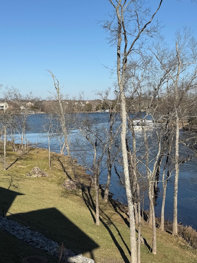 property view of water