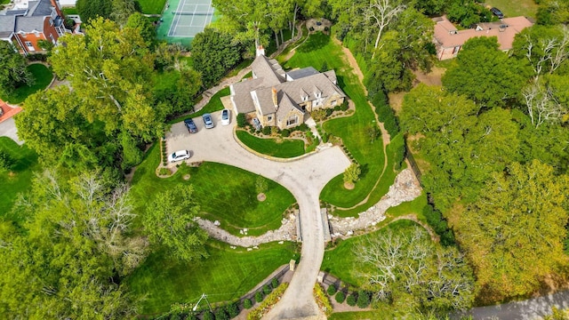 2304 Valley Brook Rd, Nashville, TN 37215 - birds eye view of property