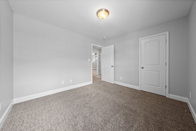 interior space featuring carpet floors