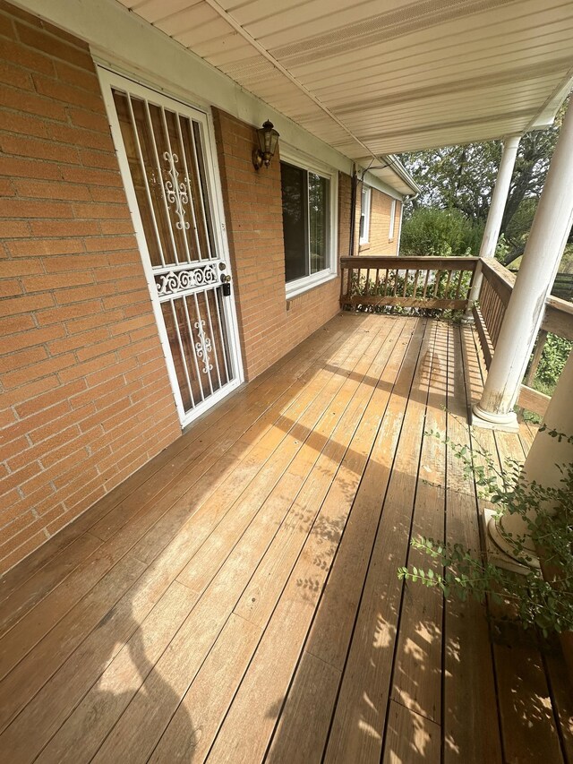 2550 Indian Mound Rd, Woodlawn, TN 37191 - view of wooden deck