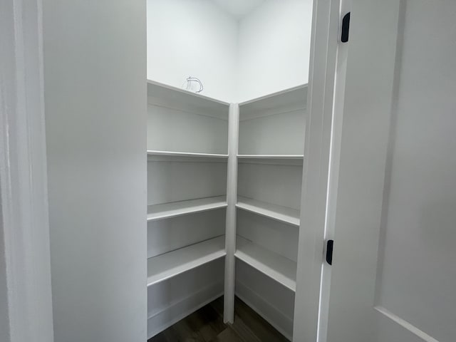 view of pantry