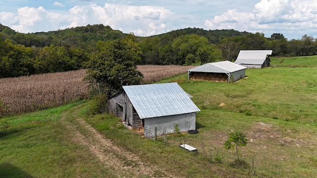 aerial view