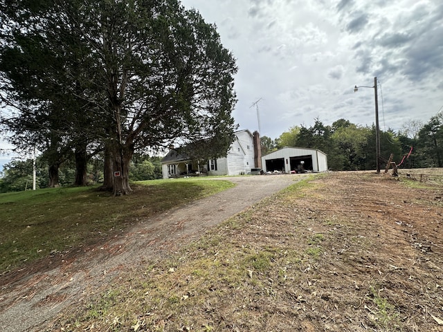 view of road