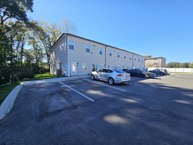 view of car parking