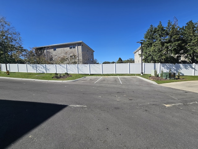 view of car parking