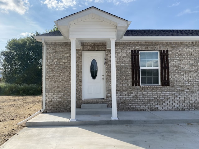 view of entrance to property