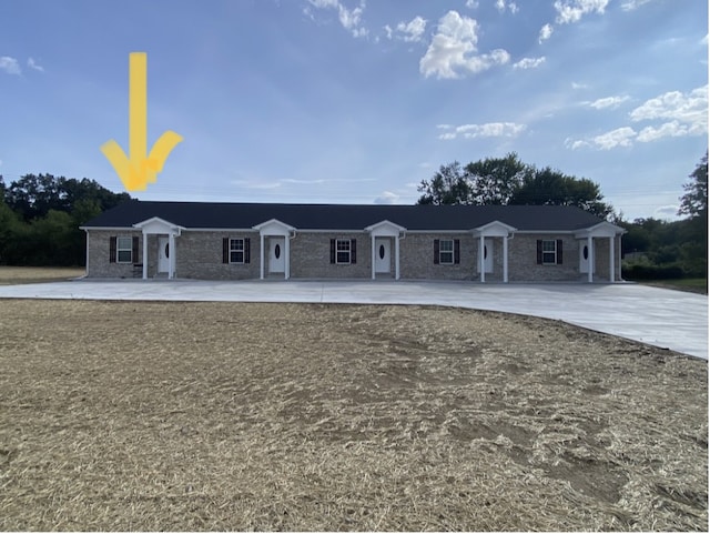 view of ranch-style house