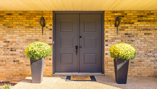 view of property entrance