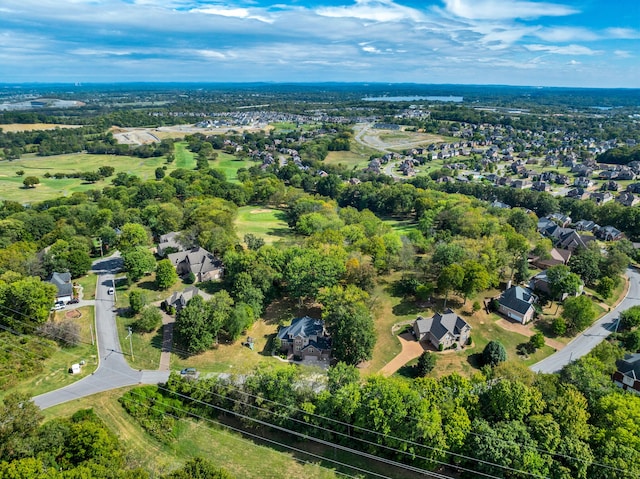 aerial view