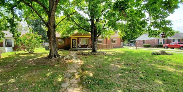 3383 Mimosa Dr, Nashville, TN 37211 - view of yard with covered porch