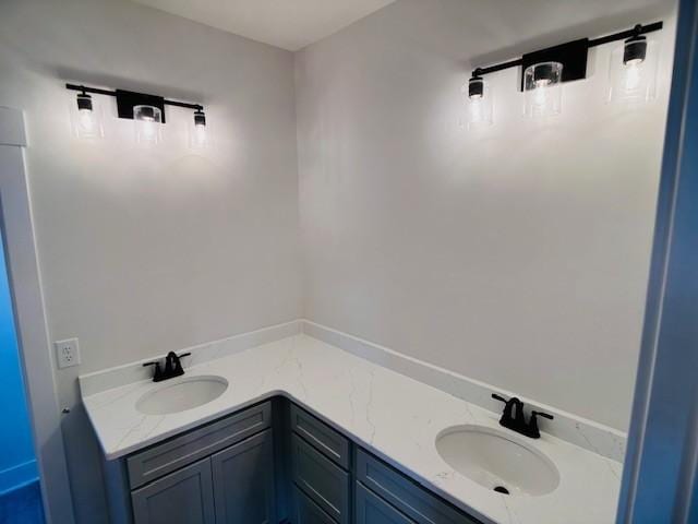 bathroom with a sink