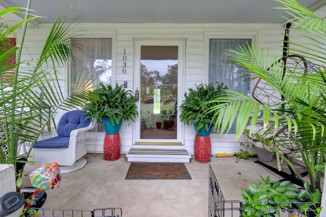 view of entrance to property