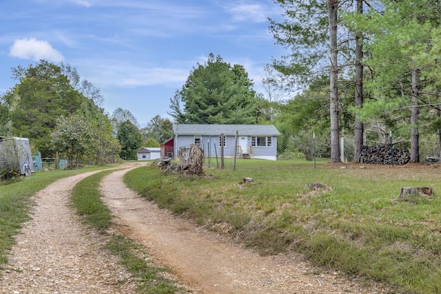 view of ranch-style home