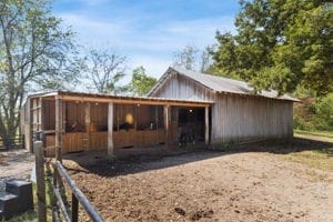 view of stable