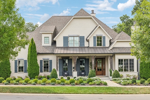 view of front of home with a porch