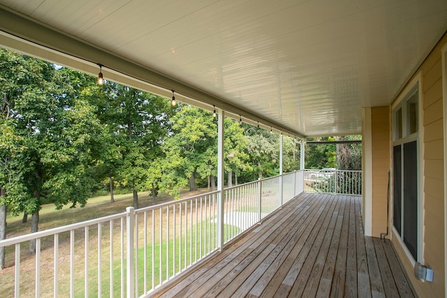 view of deck