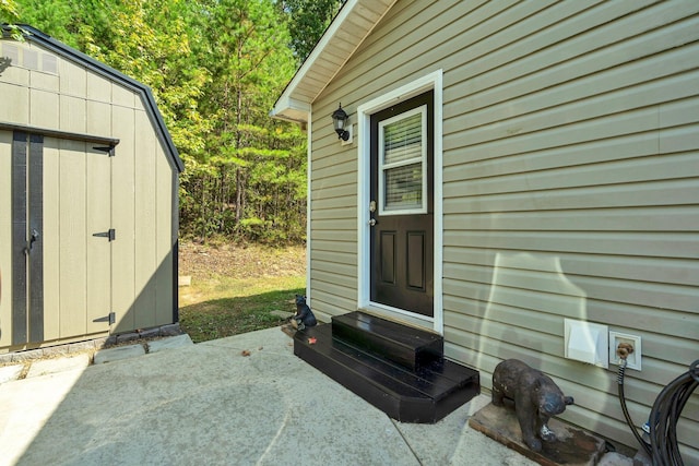 exterior space with a patio area