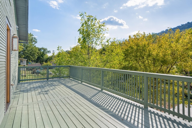 view of deck