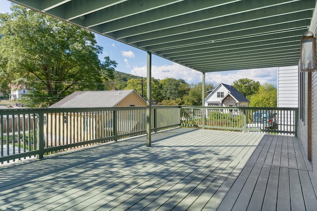 view of deck