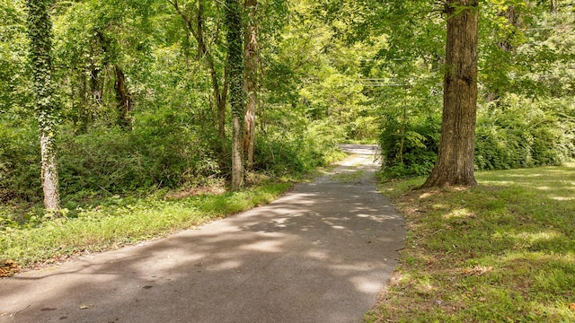 view of road